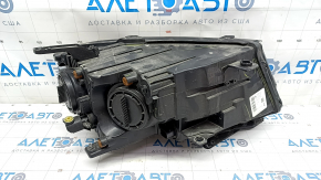 Headlight front left complete Jeep Compass 17-21 halogen, with mount, sand, for polishing