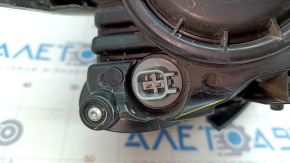 Headlight front left complete Jeep Compass 17-21 halogen, with mount, sand, for polishing