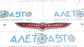 Emblem inscription TRAILHAWK tailgate Jeep Compass 17-21