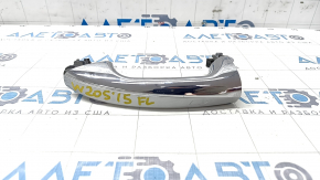 Door handle outer front left Mercedes C-class W205 15-18 chrome, keyless, scratches