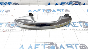 Door handle outer rear right Mercedes C-class W205 15-18 chrome, keyless