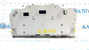Instrument cluster Toyota Avalon 13-18 3.5 scratches, breakage mount