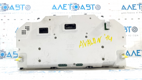 Instrument cluster Toyota Avalon 13-18 3.5 scratches, broken fastener