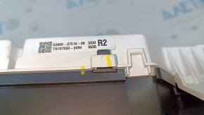 Instrument cluster Toyota Avalon 13-18 3.5 28k scratches, crack on latch