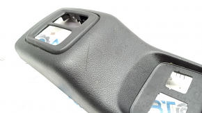 Center console trim rear Jeep Compass 17-21 black, without deflector, scratches