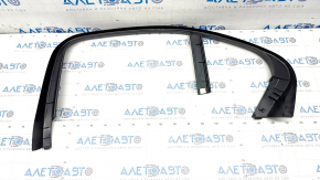 Door frame inner rear left Mercedes C-class W205 15-21 black, without curtain