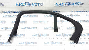 Door frame inner rear right Mercedes C-class W205 15-21 black, without curtain