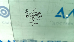Glass of the rear right door Mercedes C-class W205 15-21