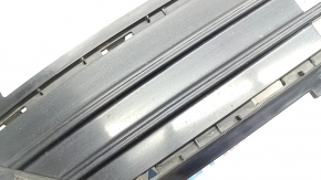 Lower grille of the front bumper Ford Fusion mk5 19-20 gloss, with a hole for a socket, broken fastening, sand