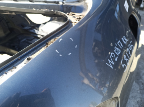 Quarter wing rear right Mercedes W213 E 17-20 on the body, graphite, dents pokes
