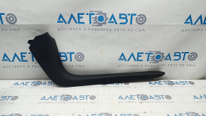 Left side center console trim Cadillac ATS 13- black leather, broken crepe