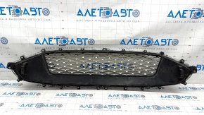 Grille radiator grill assembly with frame Ford Fusion mk5 19-20 chrome, sand
