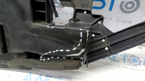 Lower deflector of the front bumper Toyota Camry v70 18-24 usa plastic, tears