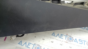 Central console Cadillac ATS 13 - bare, black, broken crepe, scratches, missing rear trim