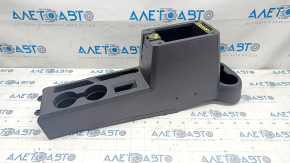Central console Jeep Patriot 11-17 plastic, bare, black, scratches