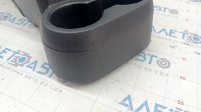 Central console Jeep Patriot 11-17 plastic, bare, black, scratches