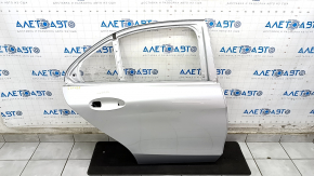 Bare rear right door Mercedes C-class W205 15-21 aluminum, silver 775, butts