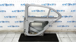 Bare rear right door Mercedes C-class W205 15-21 aluminum, silver 775, butts