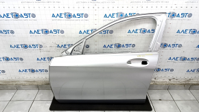 Bare front door left Mercedes C-class W205 15-21 aluminum, silver 775