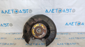 Trunnion with hub rear left Ford Escape MK3 13- AWD, without lever, with casing and ABS sensor, rusty and broken bolt in housing