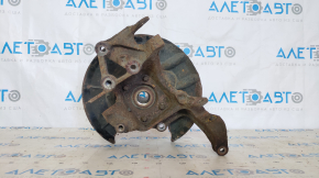 Trunnion with hub rear left Ford Escape MK3 13- AWD, without lever, with casing and ABS sensor, rusty and broken bolt in housing