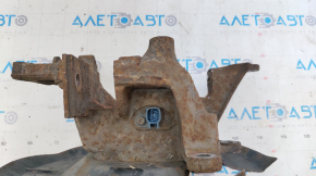 Trunnion with hub rear left Ford Escape MK3 13- AWD, without lever, with casing and ABS sensor, rusty and broken bolt in housing