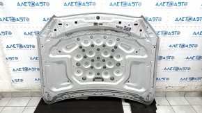 Bonnet bare Mercedes C-class W205 15-21 aluminum, silver 775, broken pin