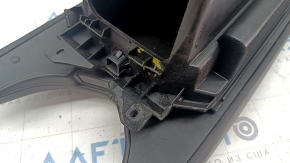 Armrest Cadillac ATS 13 - complete, leather black, broken crepe
