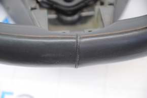 Steering wheel bare Tesla Model 3 18 - leather black without heating, scuffs, minor scratches