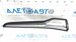 Right dashboard trim Ford Fusion mk5 13 - graphite with aluminum insert