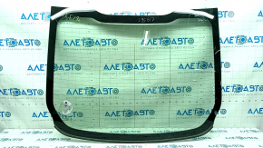 Rear glass Ford Fusion mk5 19-20