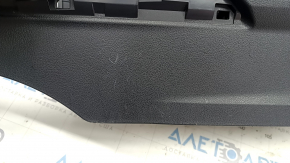 Central console Lexus IS 14-20 bare, black, scratches
