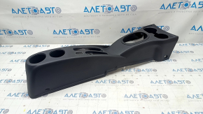 Central console cup holders Nissan Versa Note 13-19 black, scratches