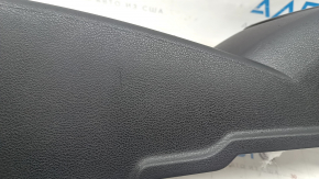Central console cup holders Nissan Versa Note 13-19 black, scratches