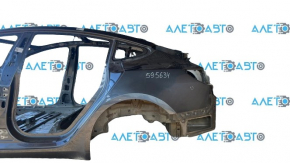 Quarter wing rear left Tesla Model 3 21- on the body, graphite PMNG butt