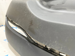 Rear bumper cover Chrysler 200 15-17 for 1 pipe structure, scratches, worn