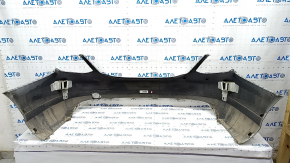 Bare rear bumper Mercedes C-class W205 300 15-18 without parking sensors, silver 775, pressed, scratch