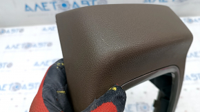 Lincoln MKC 15 rear center console trim - brown, scratches