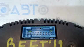 Instrument cluster Turbo Boost VW Beetle 12-15 2.0T broken latch, broken mount, scratches