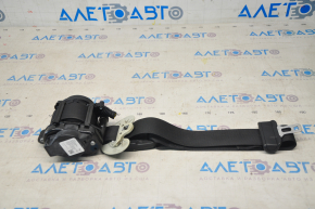 Tesla Model 3 Driver's Seat Belt 18- Without Tensioner Black, Plastic Yellowed