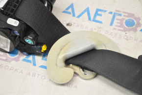 Tesla Model 3 Driver's Seat Belt 18- Without Tensioner Black, Plastic Yellowed