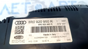 Instrument cluster Audi Q5 8R 13-17 84k scratches