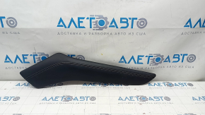 Center console trim side left Nissan Murano z52 15-18 upper, leather black