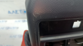 Rear center console trim Nissan Murano z52 15- black, with deflector, scratches