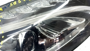 Front right headlight complete Mercedes C-class W205 15-18 Static LED, sand, scratches