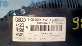 Instrument cluster Audi A4 B8 13-13 cruise 98k scratches