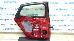 Door assembly rear left Ford Fusion mk5 13-20 red D4