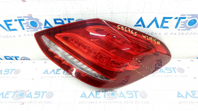Right headlight Mercedes C-class W205 15-18 LED, scratches