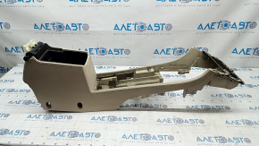 Central console VW Passat b7 12-15 USA beige, bare, scratches