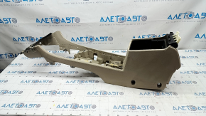 Central console VW Passat b7 12-15 USA beige, bare, scratches